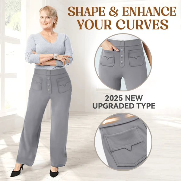 💖2026 NEW TYPE SALE 60% OFF💷Women's Casual High Waist Stretch Pants-7