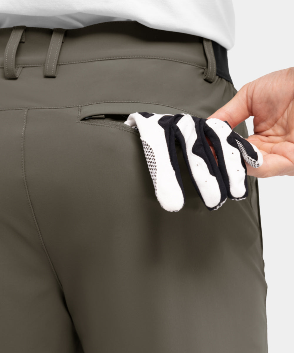 🎉 Reducere de 50% ✨ Pantaloni scurți de golf casual pentru bărbați, elastici, cu uscare rapidă-4