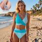 👙 Costume de baie color block de la S la 3XL: Costume de baie din două piese elegante și modelatoare 🌊