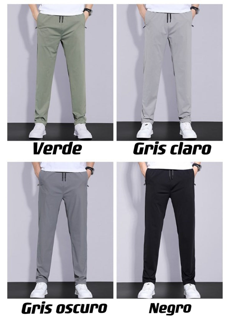 ❄️Pantaloni sport din mătase Summery Ice-9