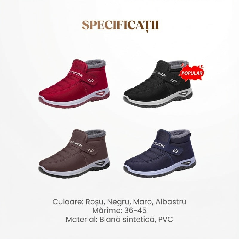 🔥Adidași antiderapanti, calzi, de iarnă, fără șireturi-8