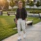 Pantaloni de jogging casual tip cargo pentru bărbați