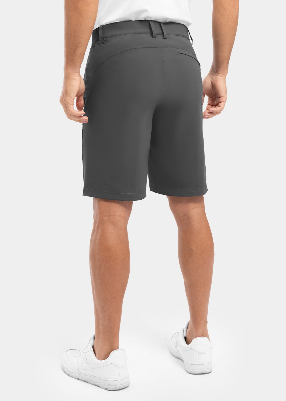 🎉 Reducere de 50% ✨ Pantaloni scurți de golf casual pentru bărbați, elastici, cu uscare rapidă-12