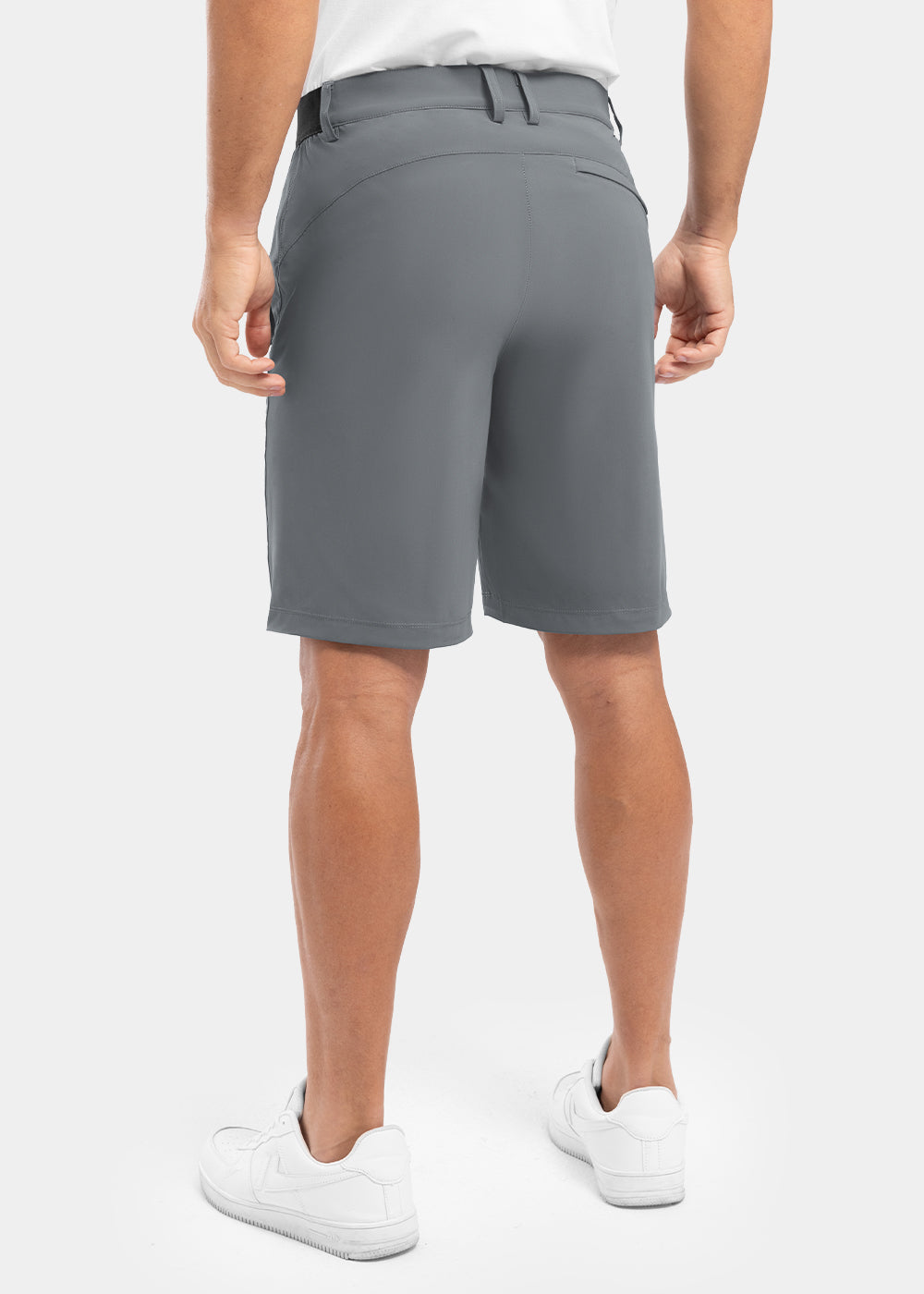 🎉 Reducere de 50% ✨ Pantaloni scurți de golf casual pentru bărbați, elastici, cu uscare rapidă-10