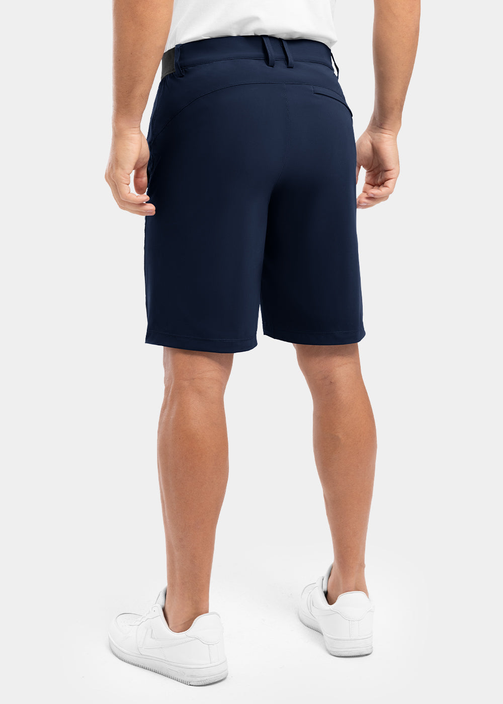 🎉 Reducere de 50% ✨ Pantaloni scurți de golf casual pentru bărbați, elastici, cu uscare rapidă-15