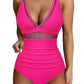 🌷 Întâlnește vara - 50% reducere🏝️👙Costum de baie din plasă cu efect de modelare a abdomenului-14