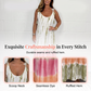 ✨ 👗💝 Fustă lungă de vară pentru femei, vopsită în stil tie-dye