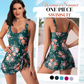 👙 Costum de baie pentru femei cu efect de modelare a taliei, cu nod și fustiță🌊