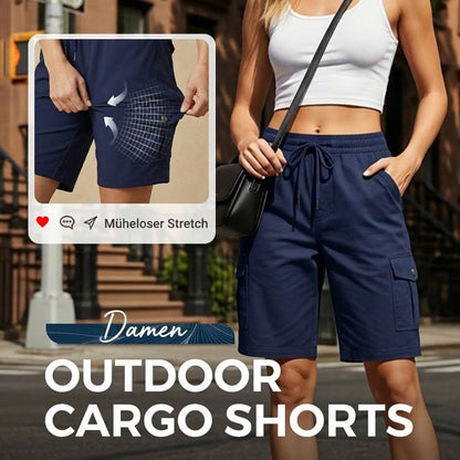 Pantaloni scurți confortabili de tip workwear pentru femei, cu uscare rapidă