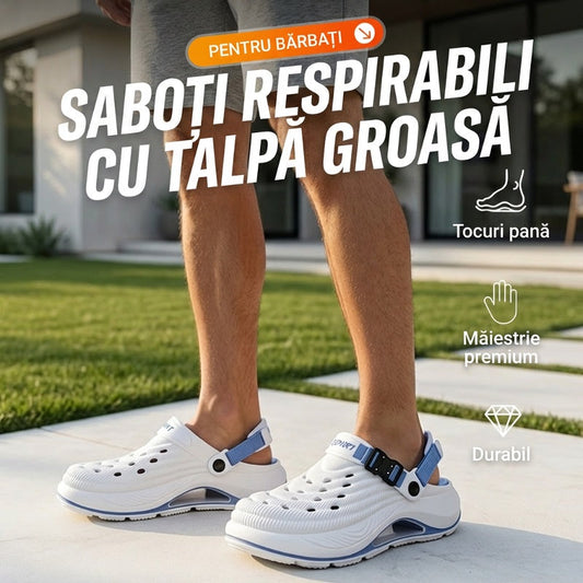 🔥Reducere de vară🔥Papuci unisex respirabili, ușori, anti-alunecare