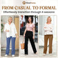 💖2026 NEW TYPE SALE 60% OFF💷Women's Casual High Waist Stretch Pants-4