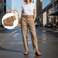 👖 50% REDUCERE ACUM! Pantaloni utilitari pentru femei, cu talie înaltă și croială conică – croială care subțiază silueta, buzunare practice și țesătură rezistentă la șifonare ✨👜-9