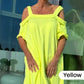 🌈 Rochie maxi pentru femei, cu umerii descoperiți