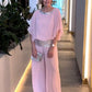 🔥 Set elegant din două piese cu paiete Colorblock