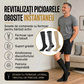 🧦🔥Șosete de compresie până la genunchi, cu fermoar – Șosete respirabile, ideale pentru alergare, călătorii, muncă și perioade îndelungate de stat în picioare