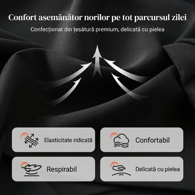 ⏰ Acum cu doar 50% reducere!🔥Set de hanorace și pantaloni cu mâneci lungi și tiv neregulat pentru femei-4