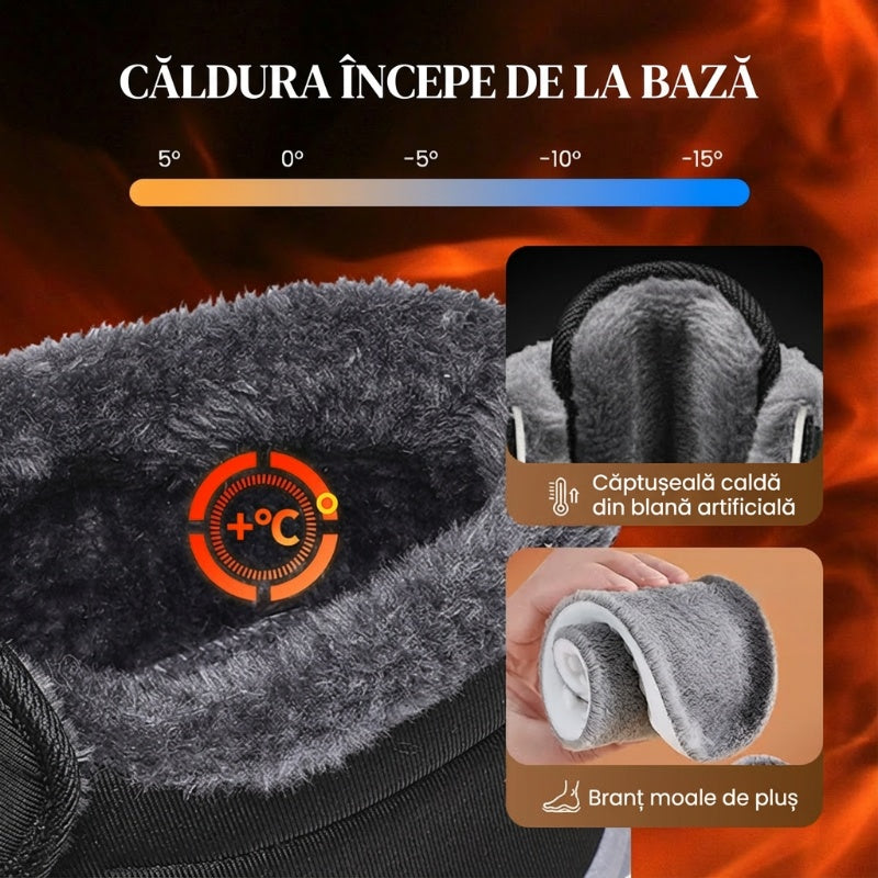 🔥Adidași antiderapanti, calzi, de iarnă, fără șireturi-2