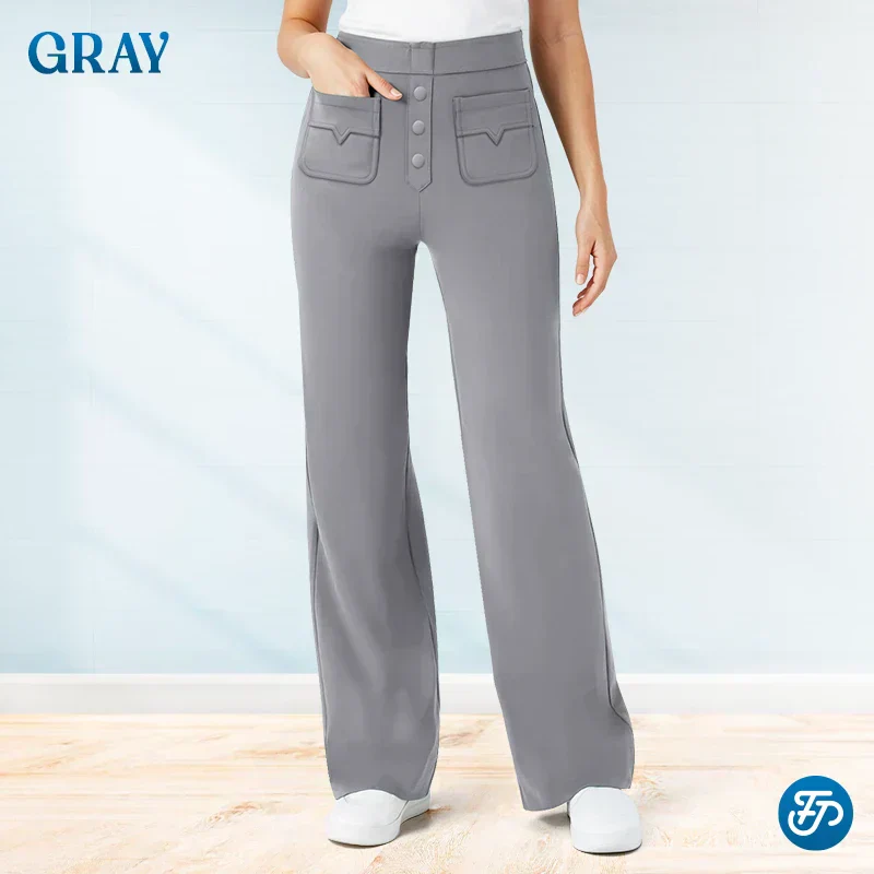 💖2026 NEW TYPE SALE 60% OFF💷Women's Casual High Waist Stretch Pants-9