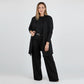 ⏳Ofertă specială limitată⏰Set elegant din 3 piese, incluzând cardigan lung, top și pantaloni💞-2