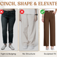 🏆ULTIMA ZI DE REDUCERI 60% REDUCERE!!💝Pantaloni elastici cu talie înaltă și croială perfectă👖-4