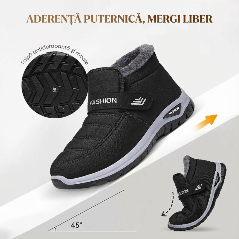 🔥Adidași antiderapanti, calzi, de iarnă, fără șireturi-3