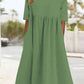 【S-5XL】👗Rochie din bumbac cu decolteu rotund și buzunare-7