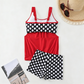 🏖️[S–3XL]👙 Costum de baie din două piese cu buline pentru femei