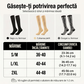 🧦🔥Șosete de compresie până la genunchi, cu fermoar – Șosete respirabile, ideale pentru alergare, călătorii, muncă și perioade îndelungate de stat în picioare