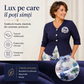 Rochie elegantă cu mâneci scurte și imprimeu floral pentru femei