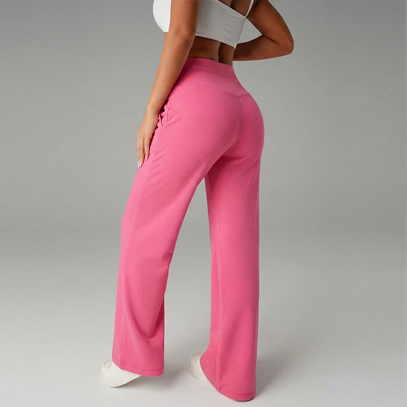 💗ULTIMA ZI DE REDUCERI 50% REDUCERE⚡50.000+ VÂNDUTE💕Pantaloni drepți largi, simpli, pentru femei-18
