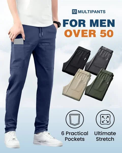 Pantaloni de lucru cu o flexibilitate excepțională, rezistenți la uzură și prevăzuți cu numeroase buzunare