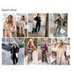 📦S-3XL🔥Femeie costum din două piese Set Casual cu mânecă lungă Sportswear Suit-16