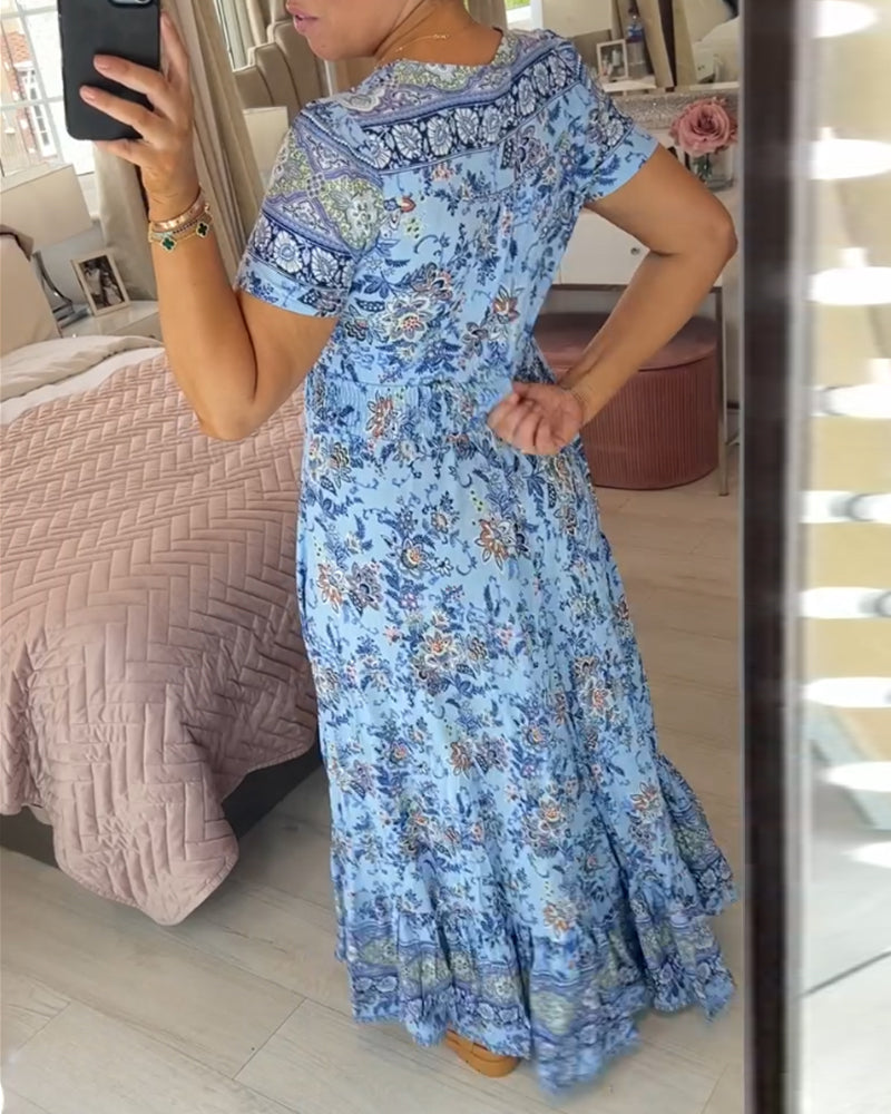 【S-4XL】🌺Rochie florală de vară-11