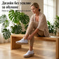 Adidași confortabili cu talpă plată și toc ascuns