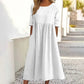 【S-5XL】👗Rochie din bumbac cu decolteu rotund și buzunare-3