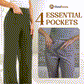 💖2026 NEW TYPE SALE 60% OFF💷Women's Casual High Waist Stretch Pants-3