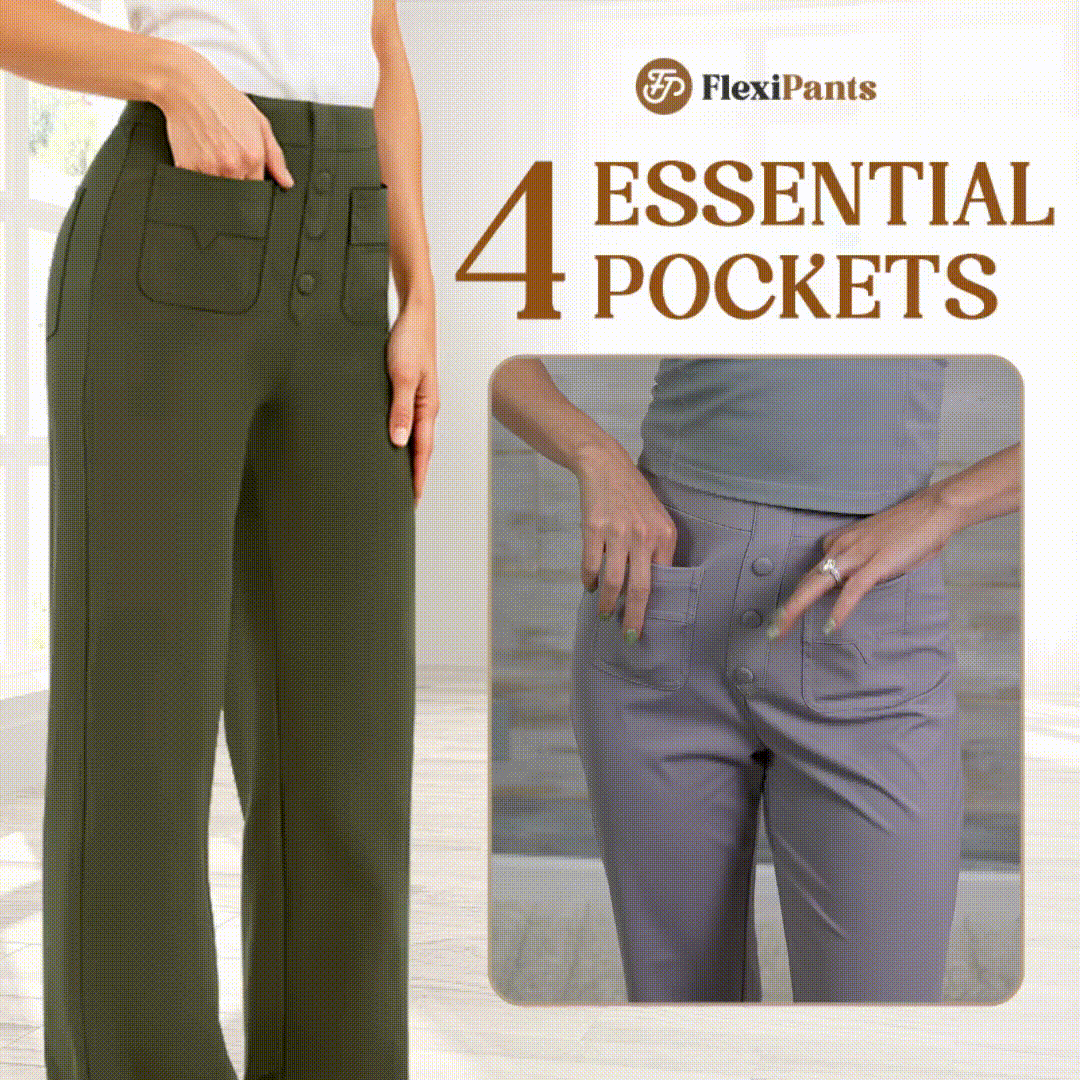 💖2026 NEW TYPE SALE 60% OFF💷Women's Casual High Waist Stretch Pants-3