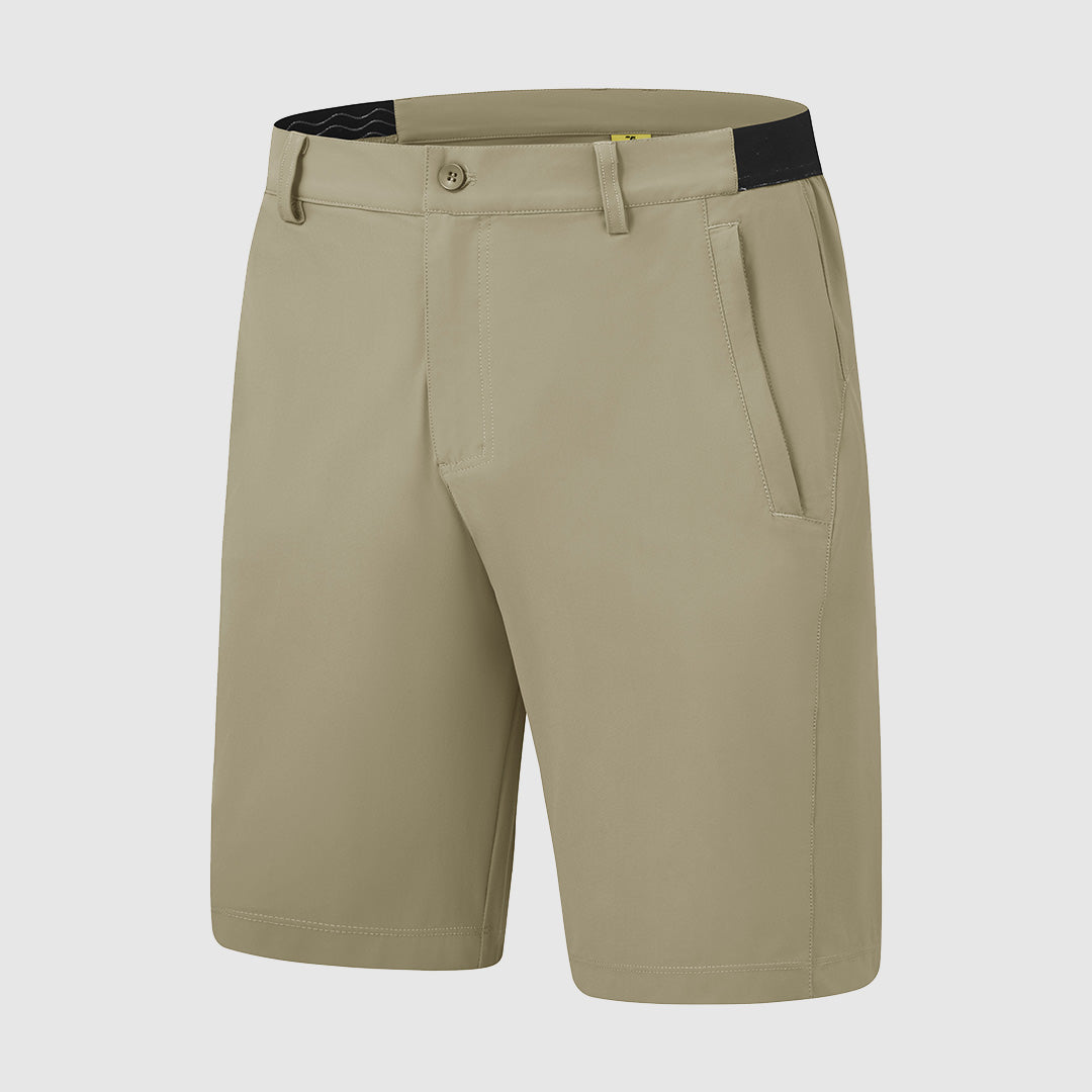 🎉 Reducere de 50% ✨ Pantaloni scurți de golf casual pentru bărbați, elastici, cu uscare rapidă-23