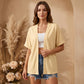 🧥 REDUCERE DE 43% PENTRU O PERIOADĂ LIMITATĂ! ✨ Cardigan elegant și lejer cu mâneci scurte, model 2026 – o piesă ușoară, aerisită și versatilă, perfectă pentru ținute în straturi 🌸