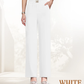 Pantaloni cu talie înaltă, din material elastic, care se mulează perfect pe siluetă👖