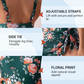 👙 Costum de baie pentru femei cu efect de modelare a taliei, cu nod și fustiță🌊