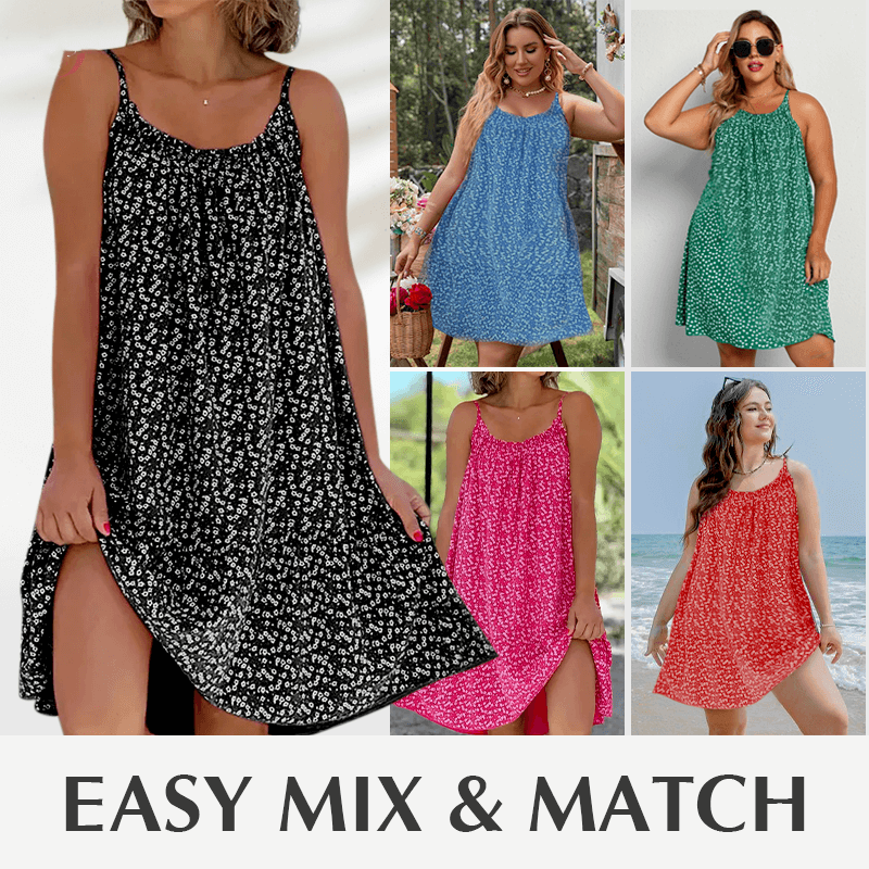 🏝️S-5XL🏖️ 2026 Rochie florală aerisită și lejeră👗