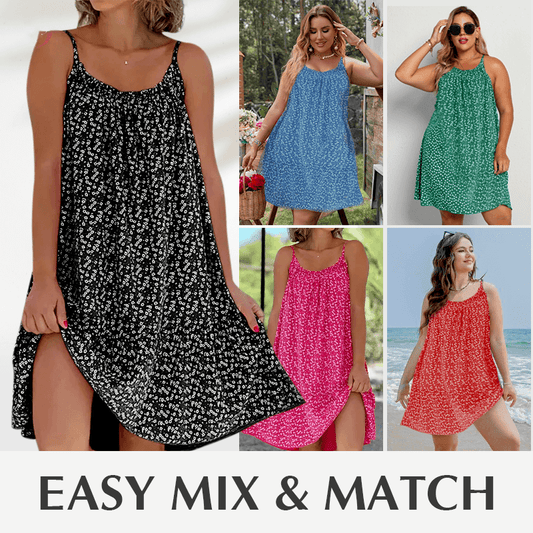 🏝️S-5XL🏖️ 2026 Rochie florală aerisită și lejeră👗