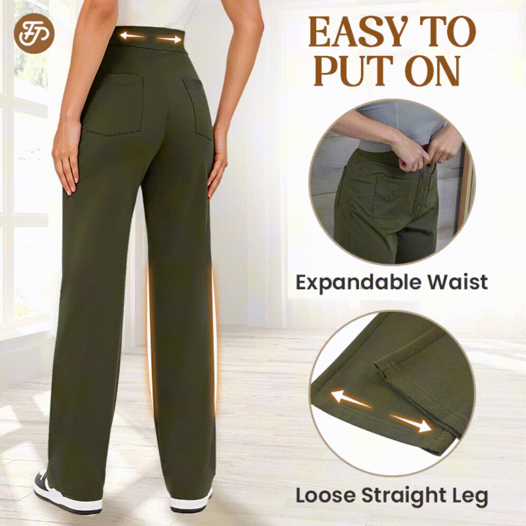 💖2026 NEW TYPE SALE 60% OFF💷Women's Casual High Waist Stretch Pants-2