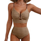 ✨Women's High-Waisted Push-Up Bikini