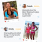 Bikini bikinis cu talie înaltă, bretele reglabile și blocuri de culori-6