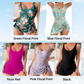 👙 Costum de baie pentru femei cu efect de modelare a taliei, cu nod și fustiță🌊