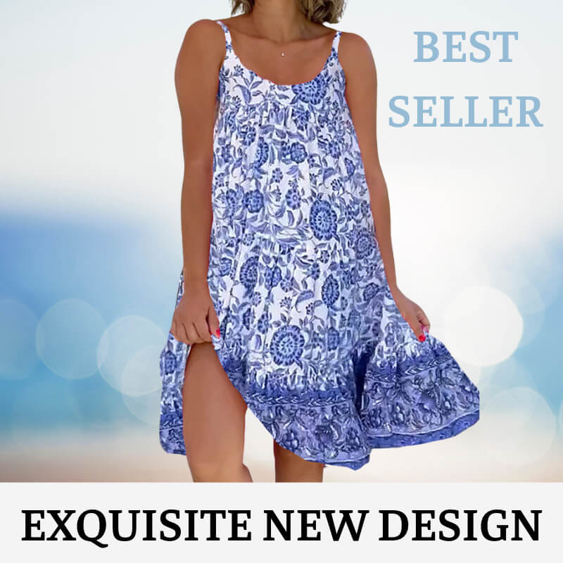 🏝️S-5XL🏖️ 2026 Rochie florală aerisită și lejeră👗-2