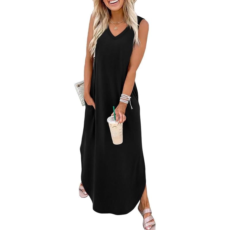 💖ULTIMA ZI, 50% REDUCERE!!💖Rochii de vară, rochii maxi, rochii de plajă pentru vacanță, cu buzunare-3