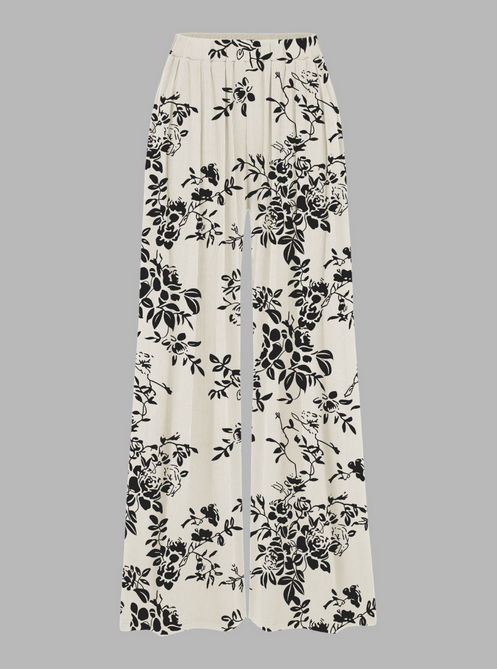 💕Reduceri de vară – 50% reducere!!✨Pantaloni casual elastici, cu croi larg-2